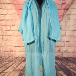 Teal Silk Kimono