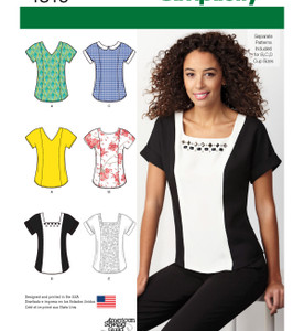 Simplicity S1316 Misses Top
