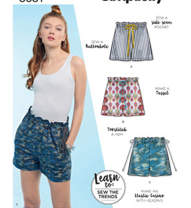 Simplicity S8651 Womens Shorts