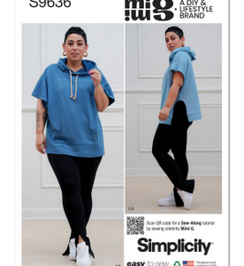 S9636 Misses’ Hoodies and Leggings