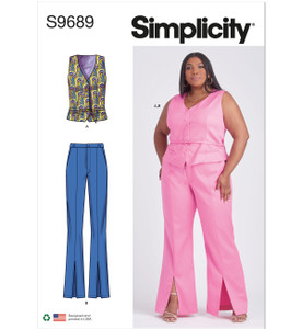S9689 Waistcoat and Trousers
