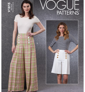 Vogue V1815 misses Pants